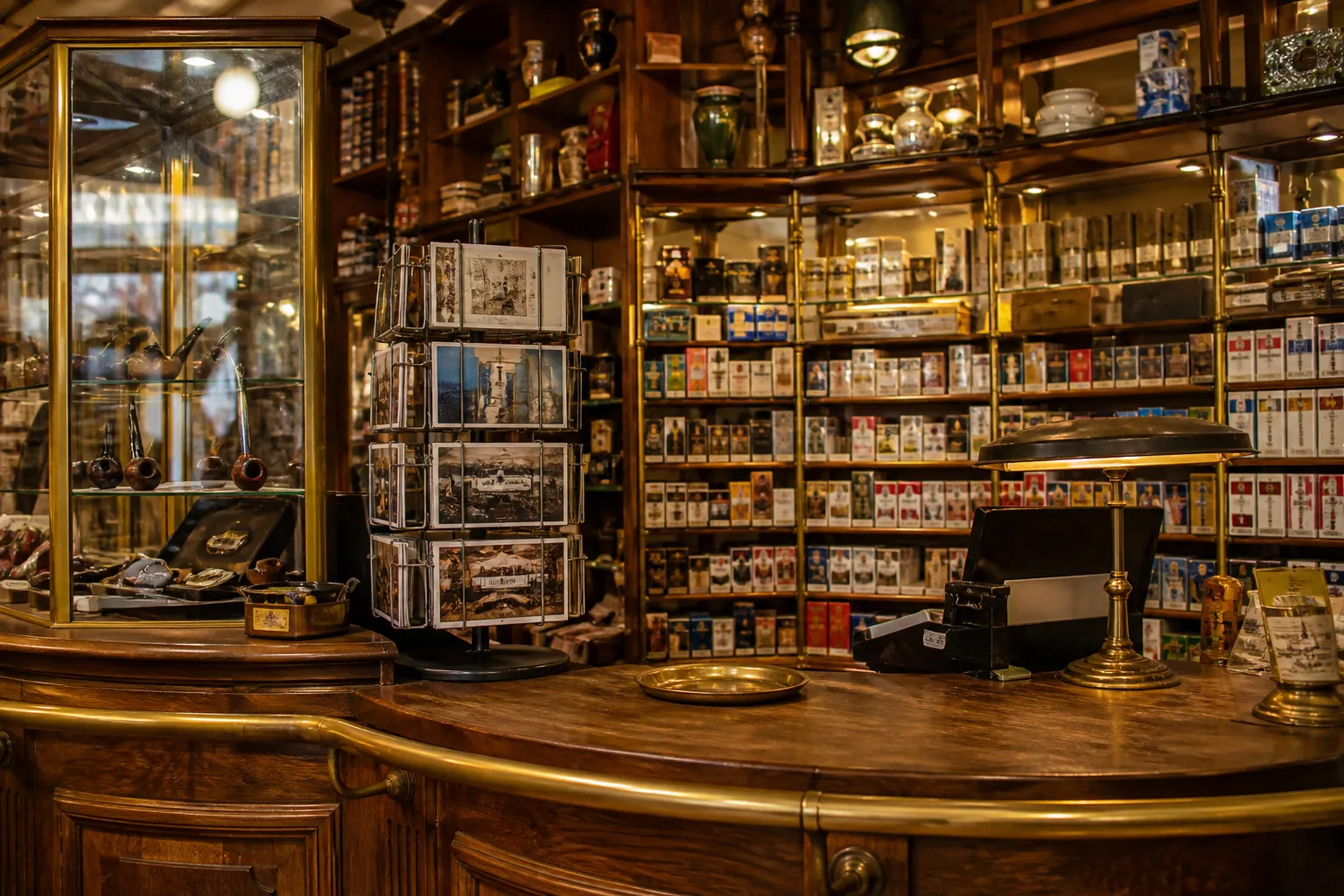 Comptoir de quartier aux détails chaleureux et rétro